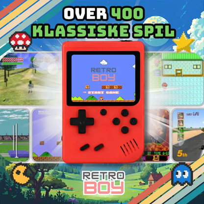 RetroBoy™ | Genoplev de legendariske spil fra din barndom