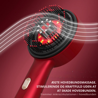 GlowHairBrush™ | Få fyldigere og længere hår på 60 dage