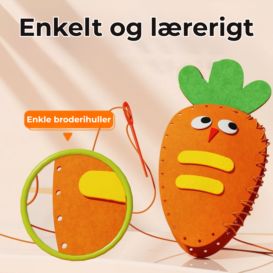 TrådTæmmer™ - 3D-broderi-sæt til håndarbejde!