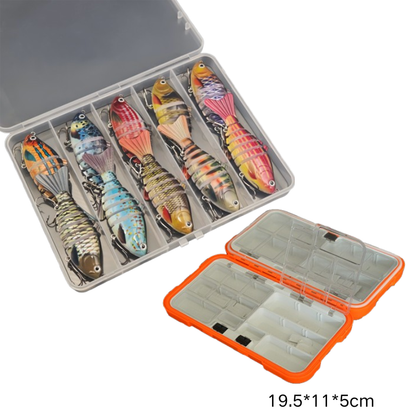 🎣 50% RABAT! 🐟 Multi-segmenteret bionisk svømmende kunstagn