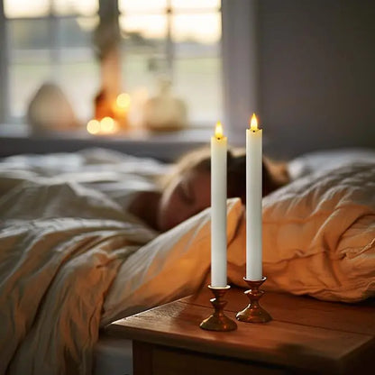 HyggeFlamme™ | Skab ægte hygge med levende lys – uden brandfare eller rod