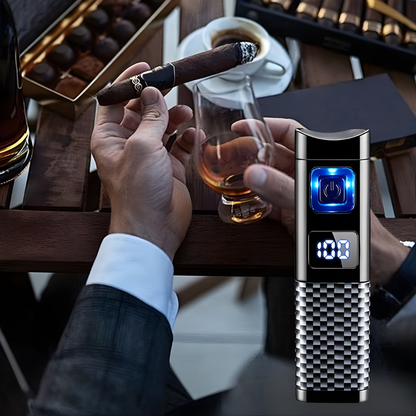 Ignix™™ – Smart Lighter med LED Display og Triple-Jet Flamme