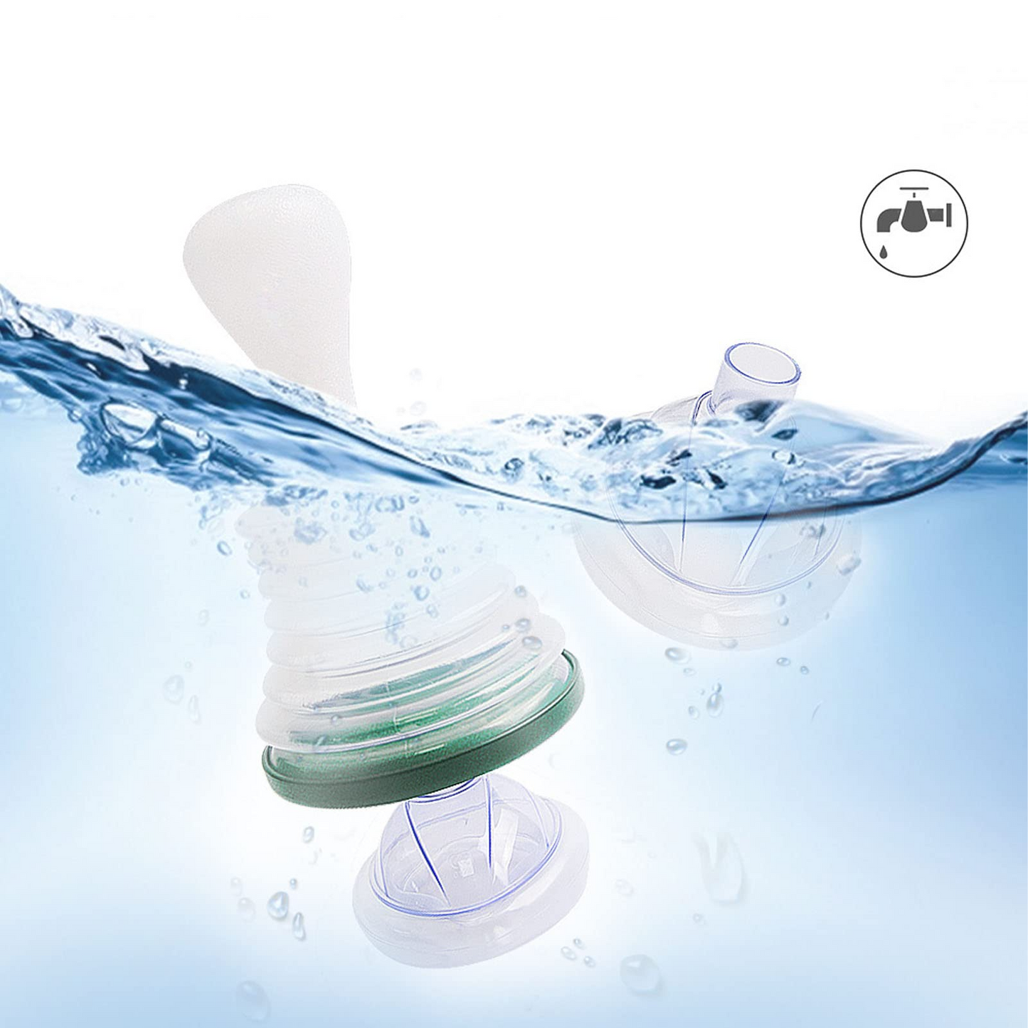 ClearAir Rescue Kit - Genanvendelig Nødstilfælde Luftvej Fjern Blokeringer Enhed Kit