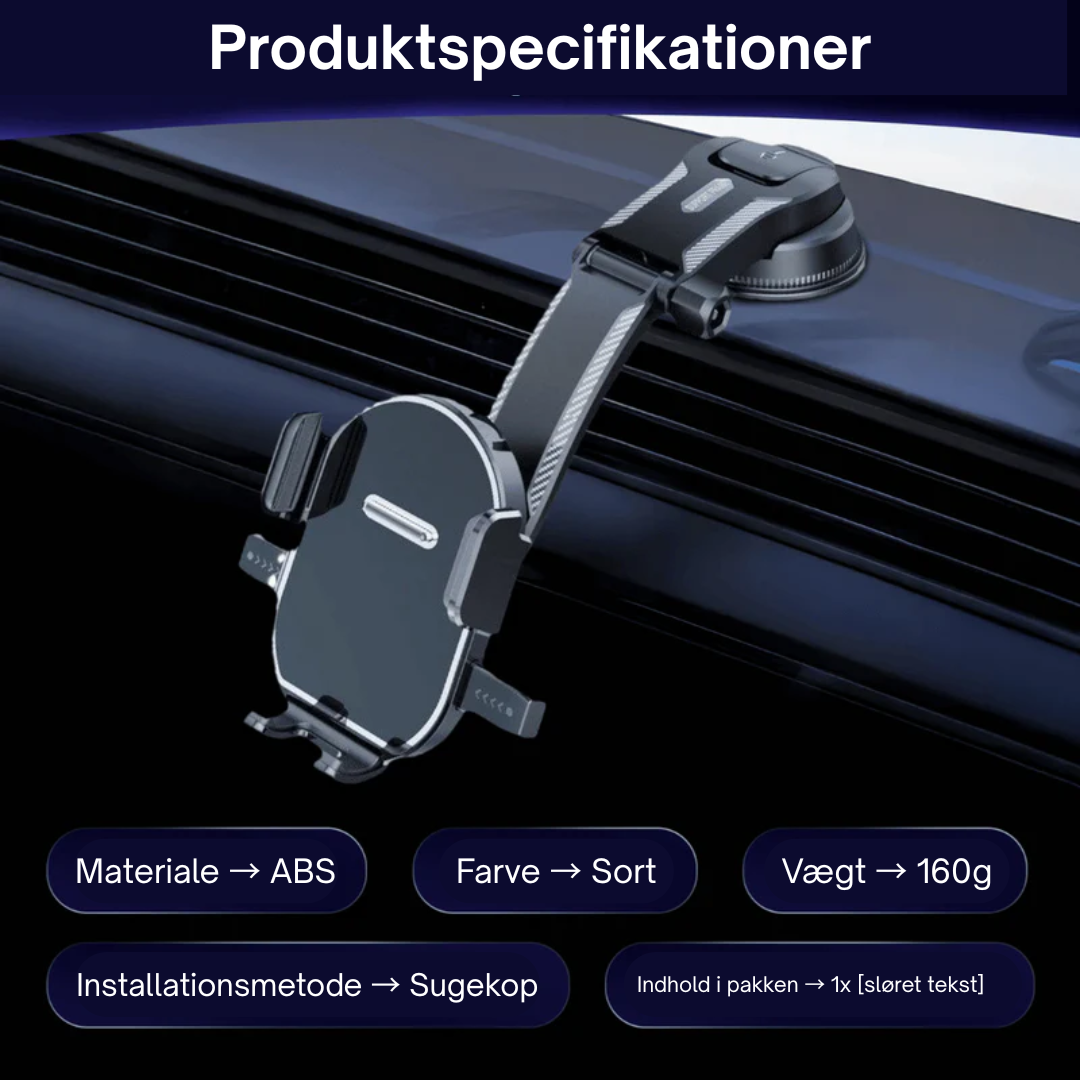 TeleHold™ - Din telefon vil aldrig falde igen!