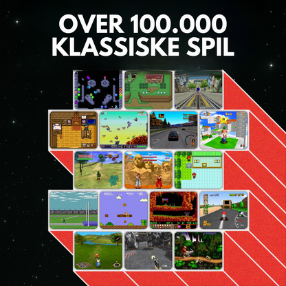 GameWave G11 Pro Max™ | Konsol med 100.000+ retrospil til hele familien