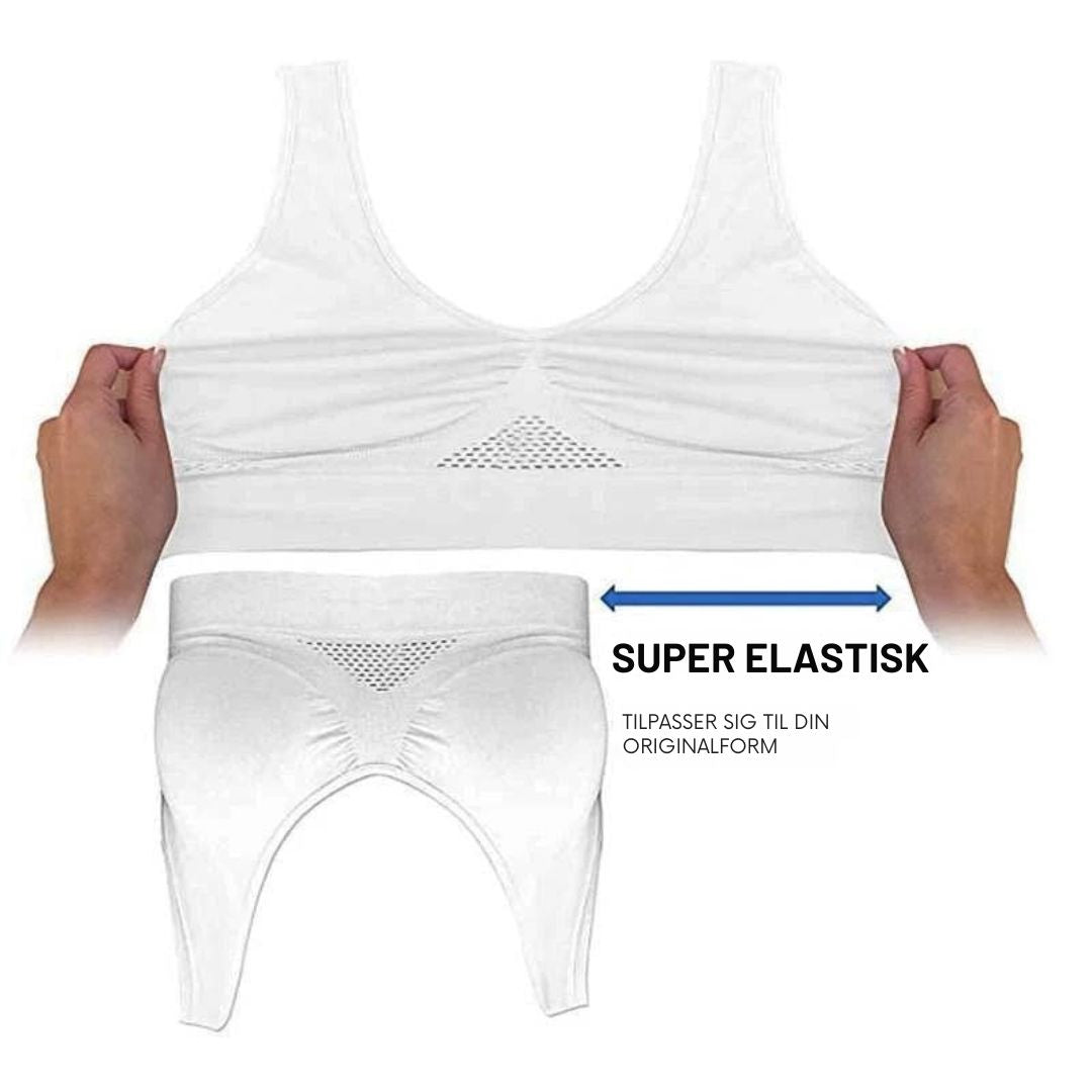Styrka™ ™ - Åndbar Sports-BH med Støtte