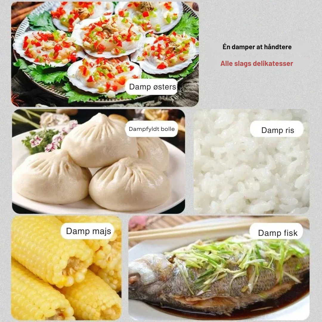 DamplingMakker | Sund mad på få minutter – nemt, hurtigt og uden olie