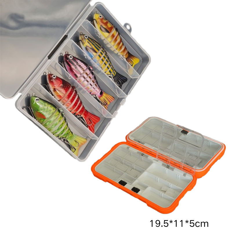 🎣 50% RABAT! 🐟 Multi-segmenteret bionisk svømmende kunstagn