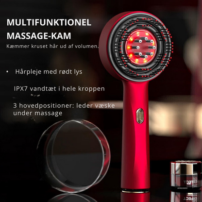 GlowHairBrush™ | Få fyldigere og længere hår på 60 dage