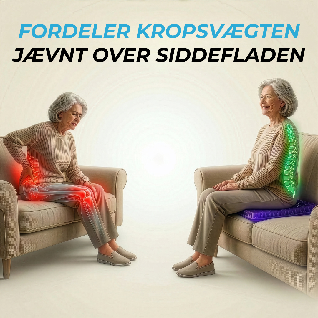 SiddeRo™ – Komfortabel støtte til mange timers afslapning