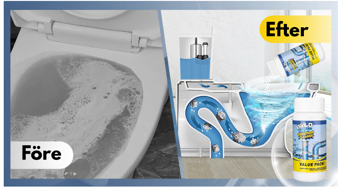 AfløbsKlar™ Afløbsrens