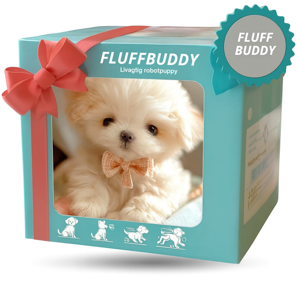 FluffPuppyToy™ | Den søde hundehvalp uden besvær