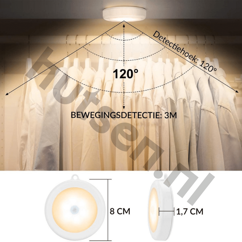 OVERNACHT™ SMART Ultra Sensor LED | USB-opladelig