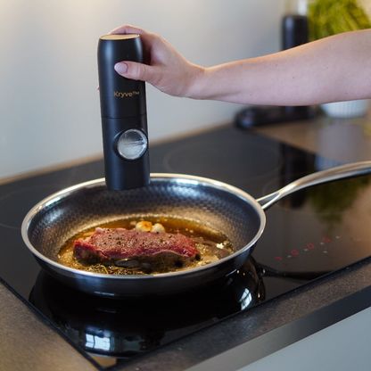 Kryve™ | Løft din madlavning med dette elektriske salt- og peberkværnsæt — nem smag lige ved hånden!