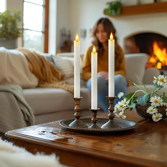 IndreHyggeFlamme™ | Skab ægte hygge med levende lys – uden brandfare eller rod