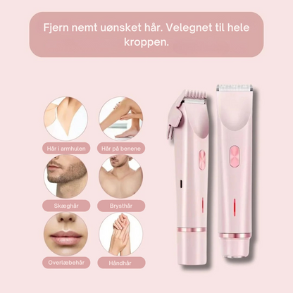 SilkPro™ - 2-i-1 Barbermaskine til Kvinder