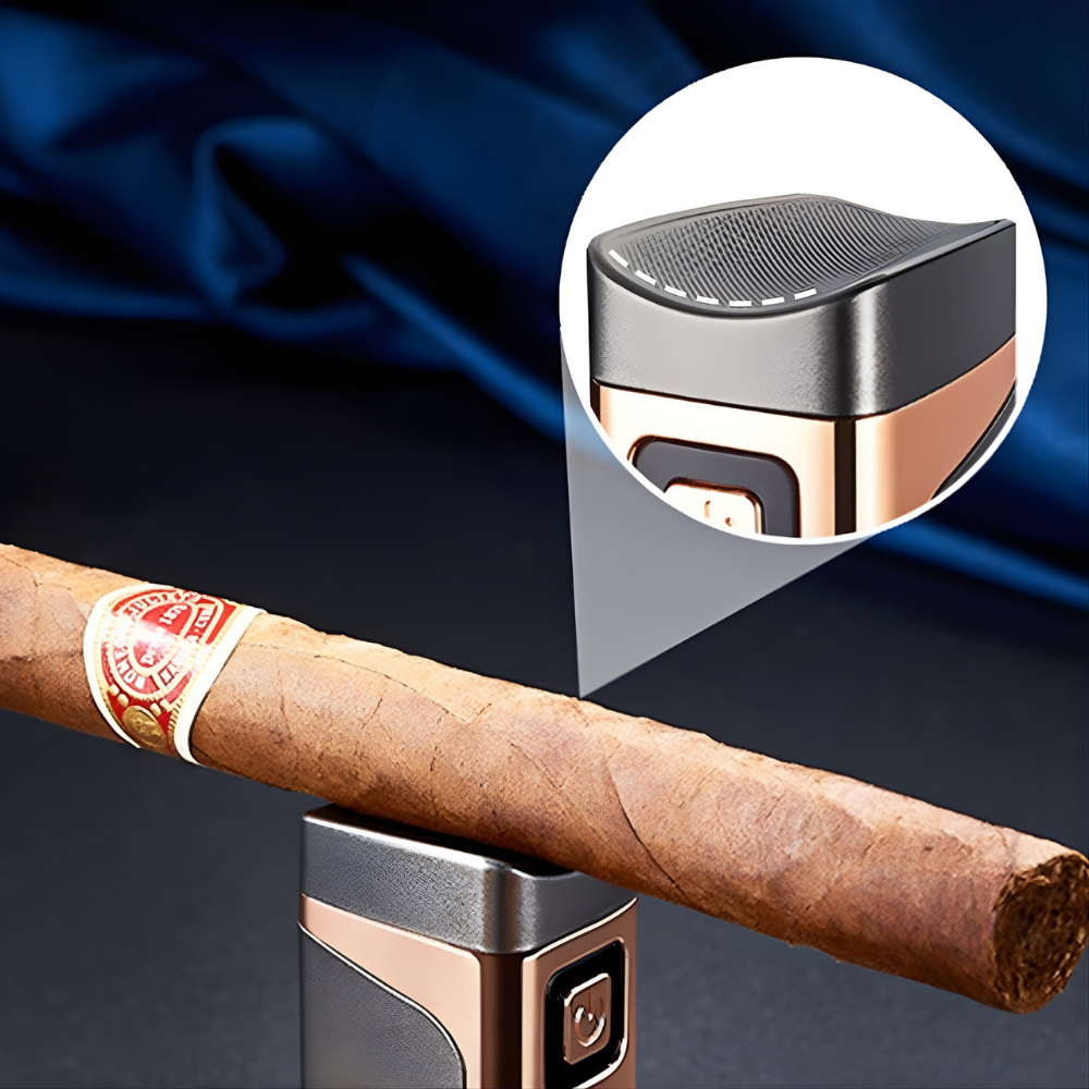 Ignix™™ – Smart Lighter med LED Display og Triple-Jet Flamme