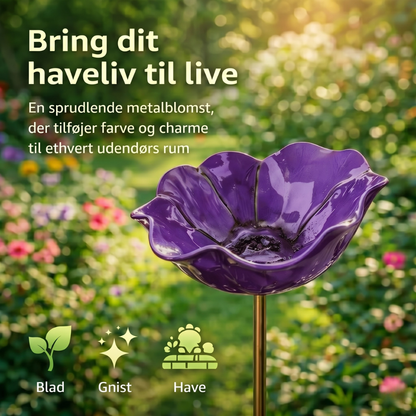 PetalHaven Garden™ – Have Fuglebad & Bestøver Vandstation