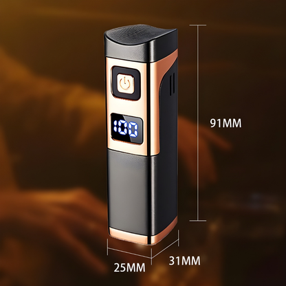 Ignix™™ – Smart Lighter med LED Display og Triple-Jet Flamme