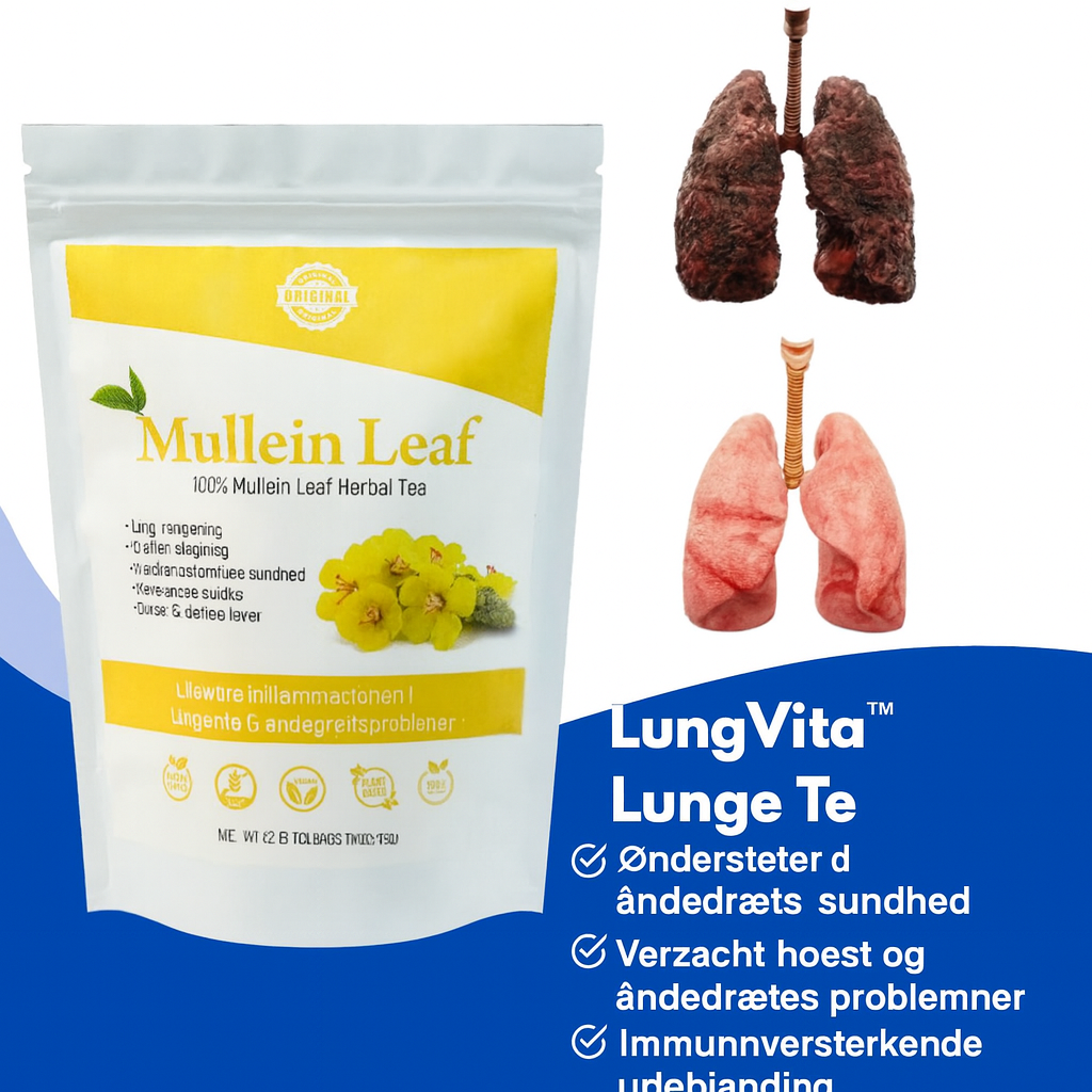LungVitalift™ – Naturlig Te til Renere Lunger & Fri Vejrtrækning