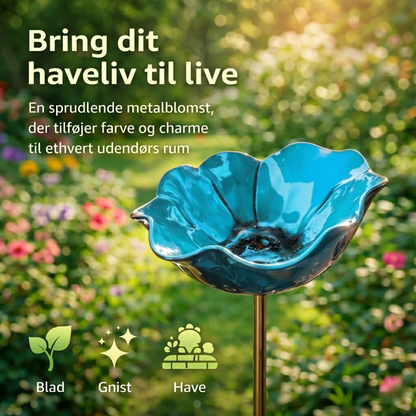 PetalHaven Garden™ – Have Fuglebad & Bestøver Vandstation