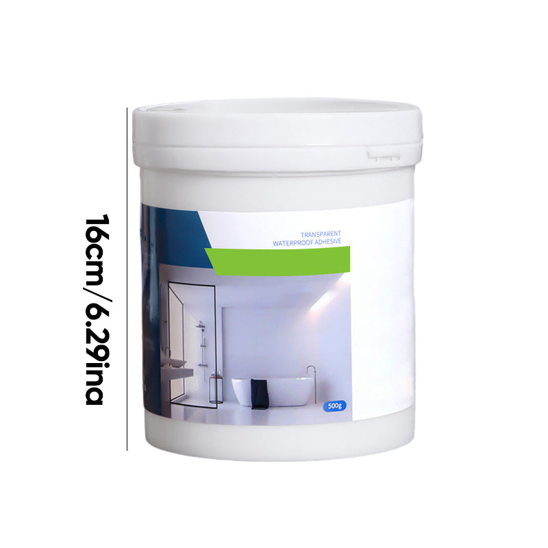 Transparent vandtæt belægning