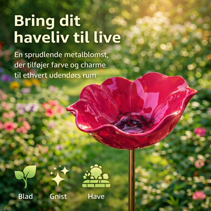 PetalHaven Garden™ – Have Fuglebad & Bestøver Vandstation