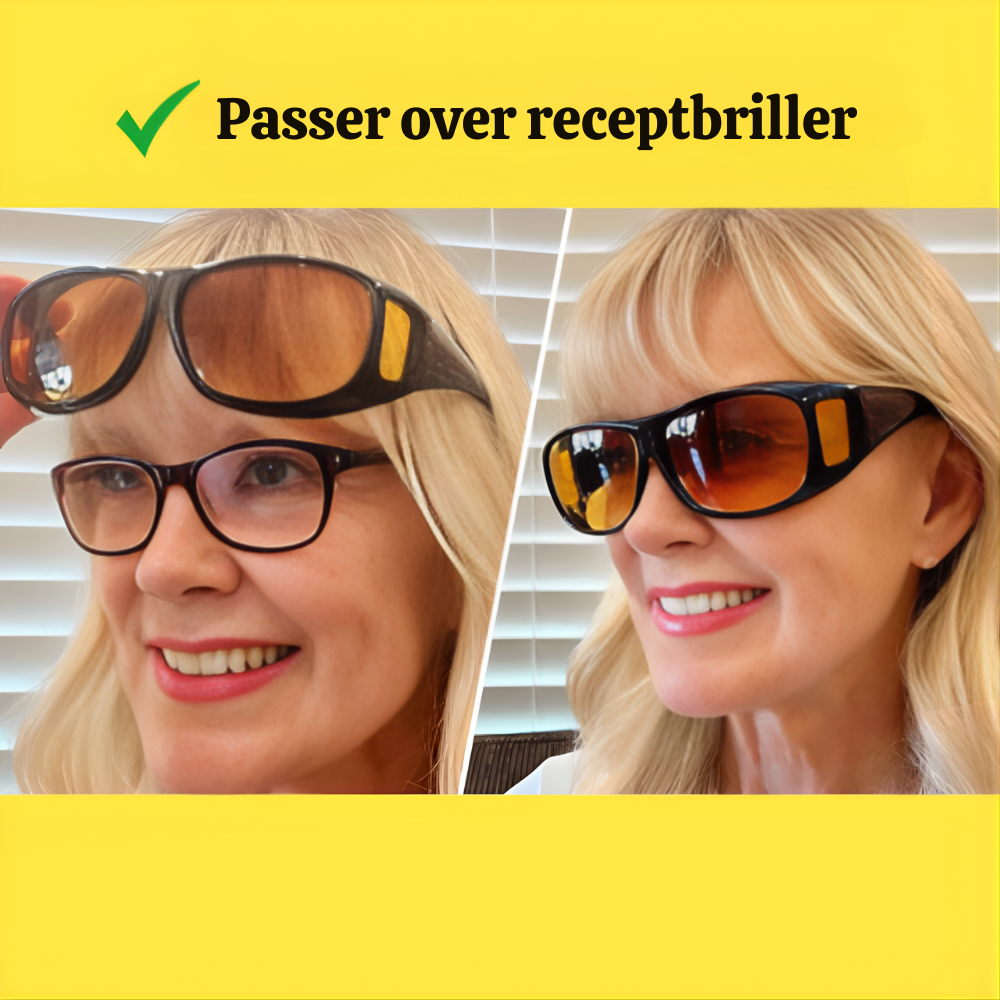 NoctiView™ – Forbedrede Anti-Blændings Natkørebriller