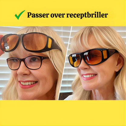 NoctiView™ – Forbedrede Anti-Blændings Natkørebriller