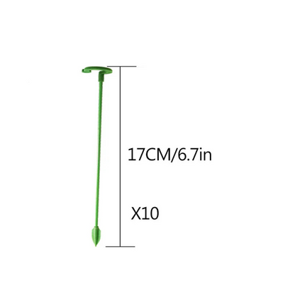 FloraShield - 10 stk. Holdbare Plante Støttebeslag
