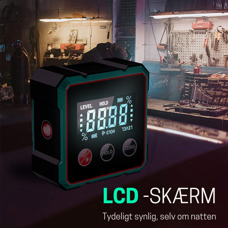 🎯 LaserPrecision™ – Professionel præcision – lige ved hånden