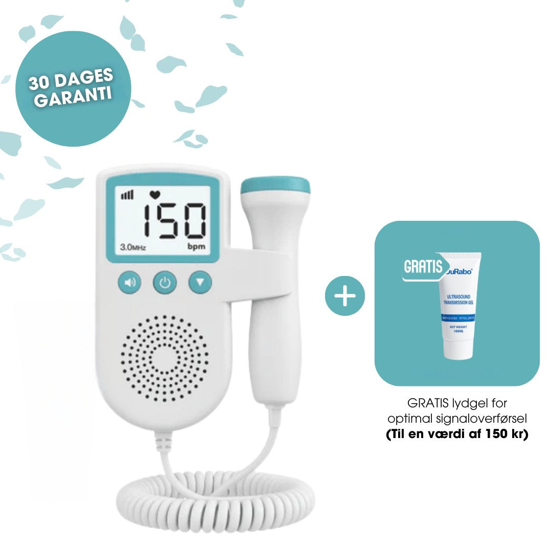 BellyBeat™ – Hør hjerteslaget, føl forbindelsen + GRATIS lydgel