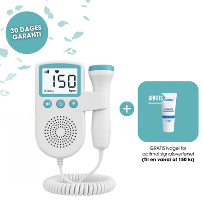 BellyBeat™ – Hør hjerteslaget, føl forbindelsen + GRATIS lydgel