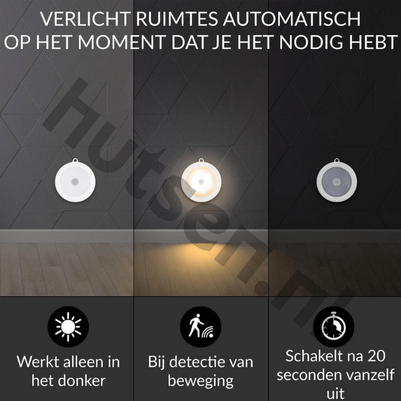 OVERNACHT™ SMART Ultra Sensor LED | USB-opladelig