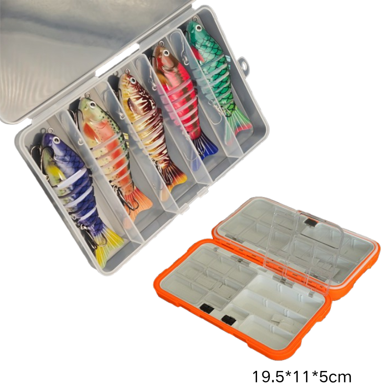 🎣 50% RABAT! 🐟 Multi-segmenteret bionisk svømmende kunstagn