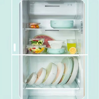 BevarFrisk Kompakt | Silikonovertræk Stretchlock Genanvendelige Lufttætte Madlåg