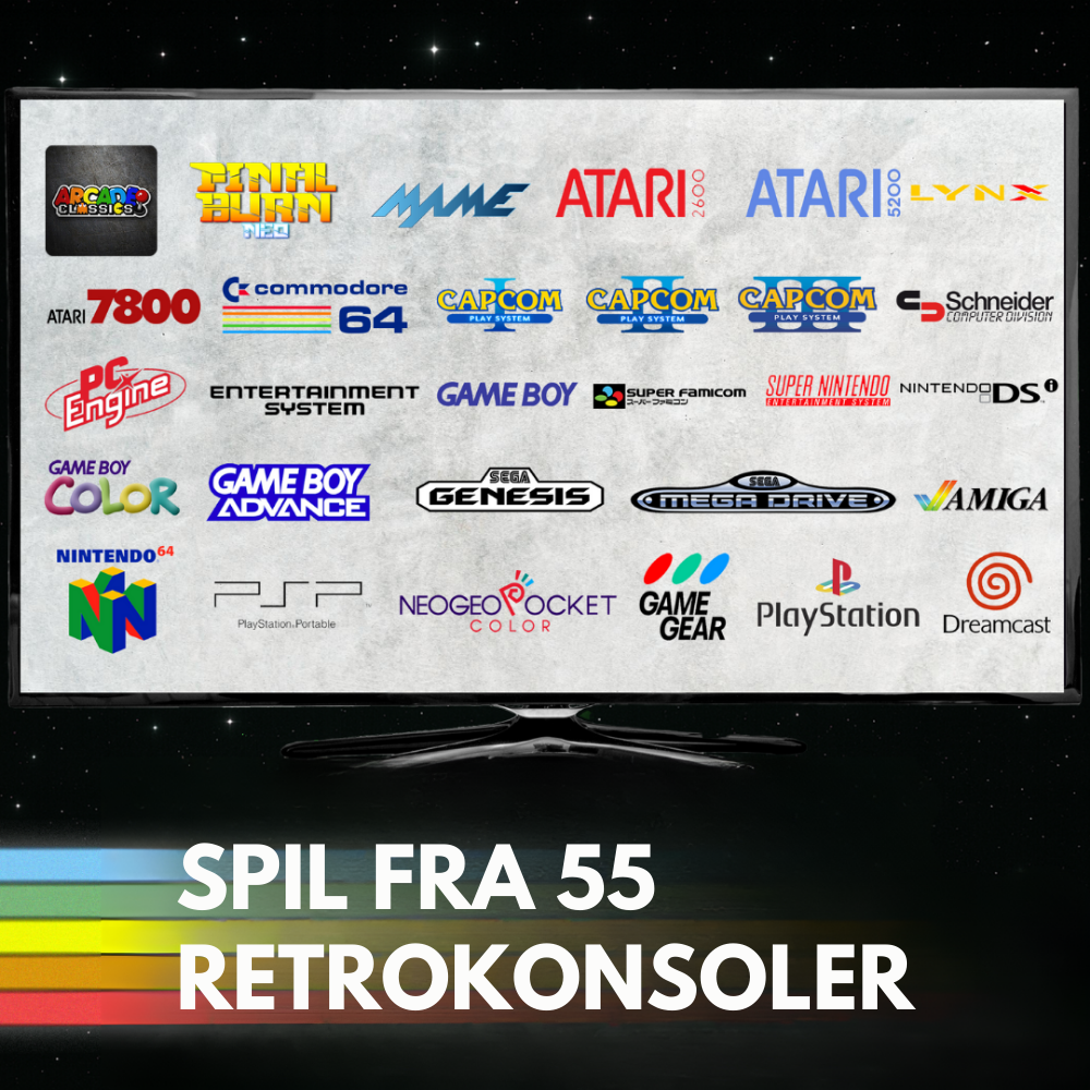GameWave G11 Pro Max™ | Konsol med 100.000+ retrospil til hele familien