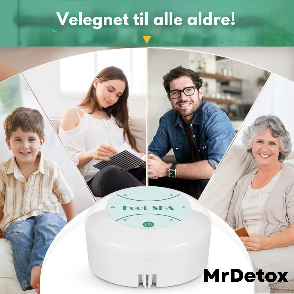 MrFootDetox™ | Rens kroppen – start fra fødderne