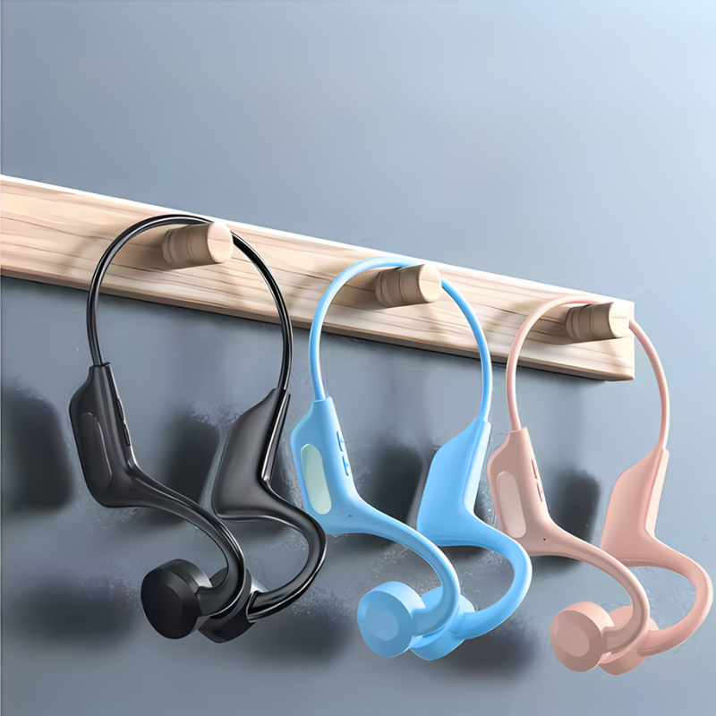FlexieHeadphone: Fleksibel Knogleledning Og Øre-Gratis Trådløs Hovedtelefon