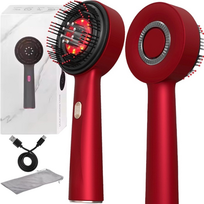 GlowHairBrush™ | Få fyldigere og længere hår på 60 dage