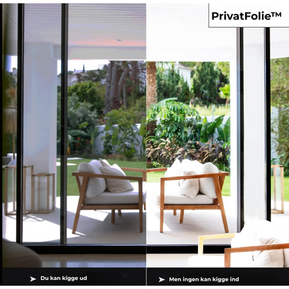 PrivatFolie™ - UV-beskyttende privatlivsfilm!