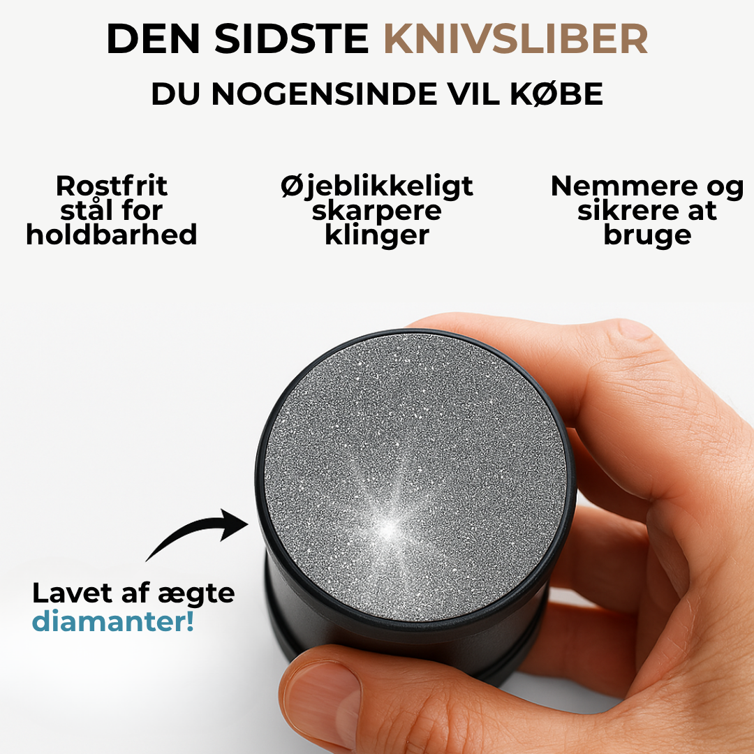 SkæreKlar™ ™ - Dit kniv har aldrig været så skarp før!