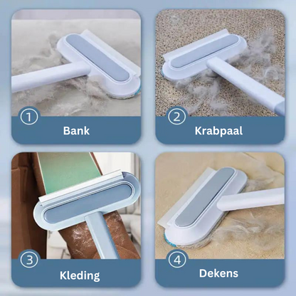 Multiclean™ | Haar en stof vrij in seconde!
