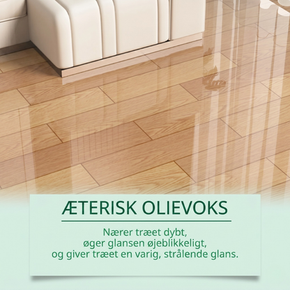 HoneyWax™ – Alt-i-en Bivoks-spray til Træpleje
