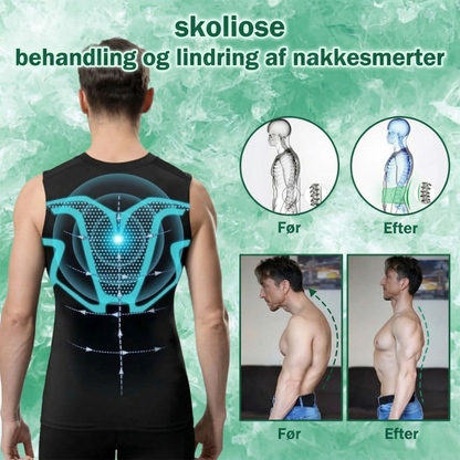 Welfit™™ – Herre Kompressionsvest til Holdningsstøtte