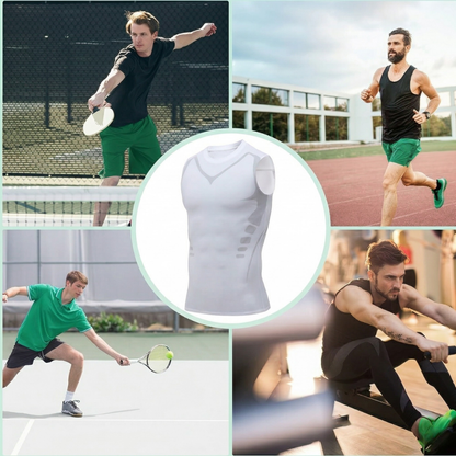 Welfit™™ – Herre Kompressionsvest til Holdningsstøtte