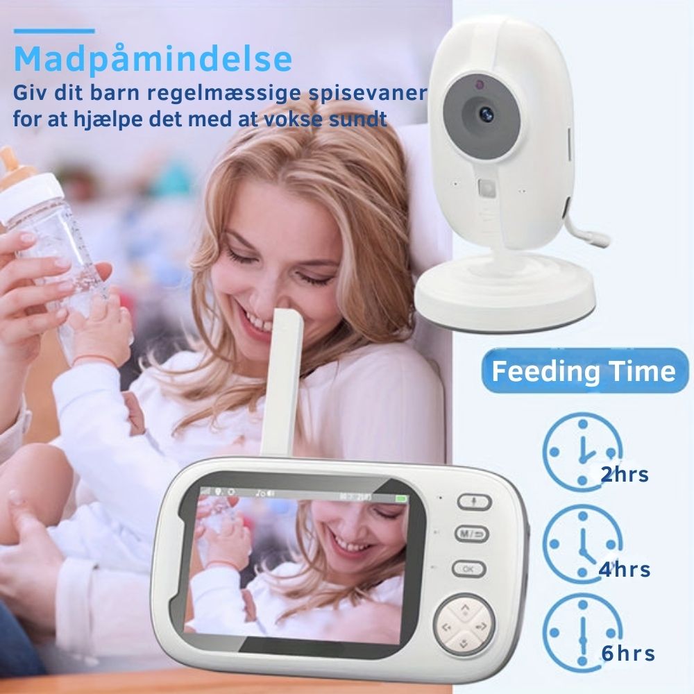 BabyViewCam™ | Smart babyalarm – hold øje med dit barn, uanset hvor du er