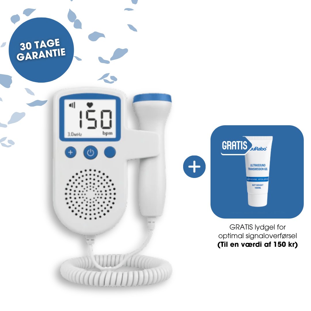 BellyBeat™ – Hør hjerteslaget, føl forbindelsen + GRATIS lydgel