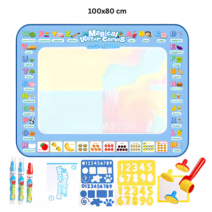 Kletshuts™ KidsWaterCanvas: Genanvendeligt Vanddoodle Lærredssæt Til Børn