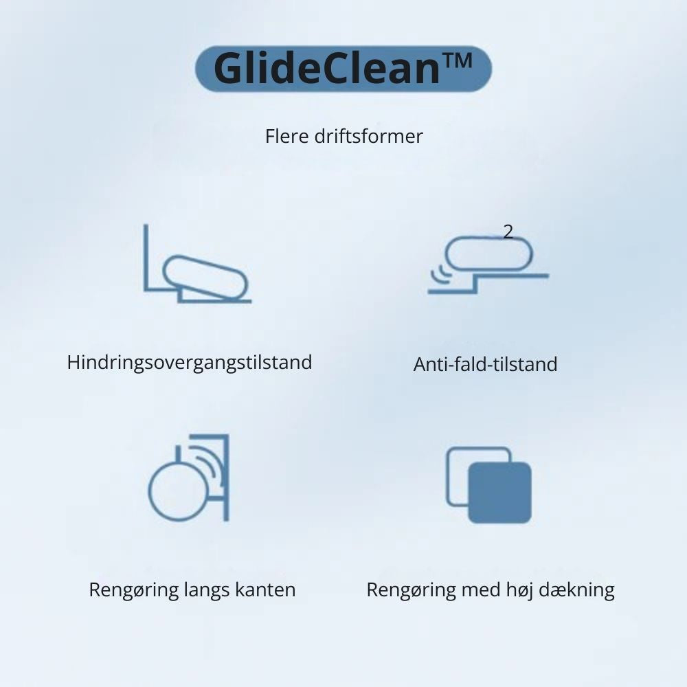 GlidingCleaner™ | 4-i-1 robot der gør gulvet skinnende rent